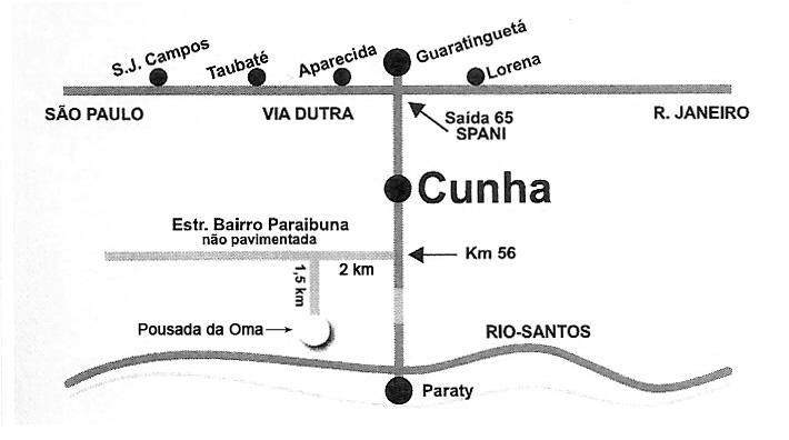 Pousada Da Oma Кунха Екстериор снимка